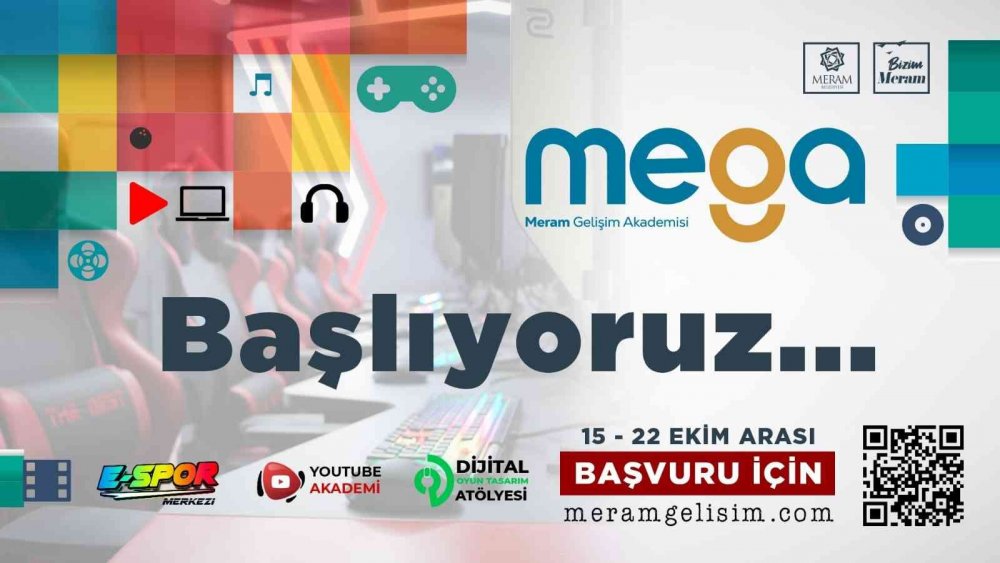 Konya haber! Meram MEGA Dijital Eğitimleri için kayıtlar başladı! TIKLA BAŞVUR