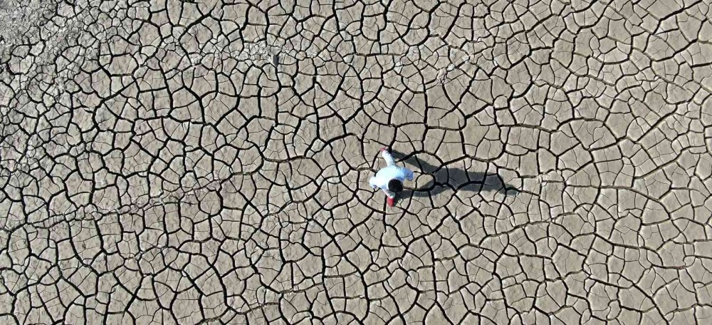 Sivas’ta kuraklık alarmı! İçme suyu kaynağı baraj gölü adeta çöle döndü