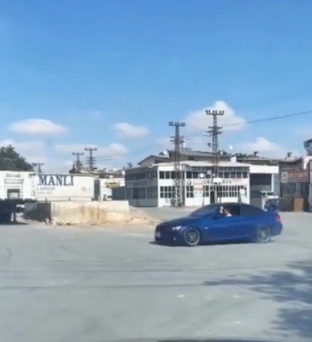 Konya polisi drift atıp sosyal medyada paylaşan trafik magandasını yaptığına pişman etti