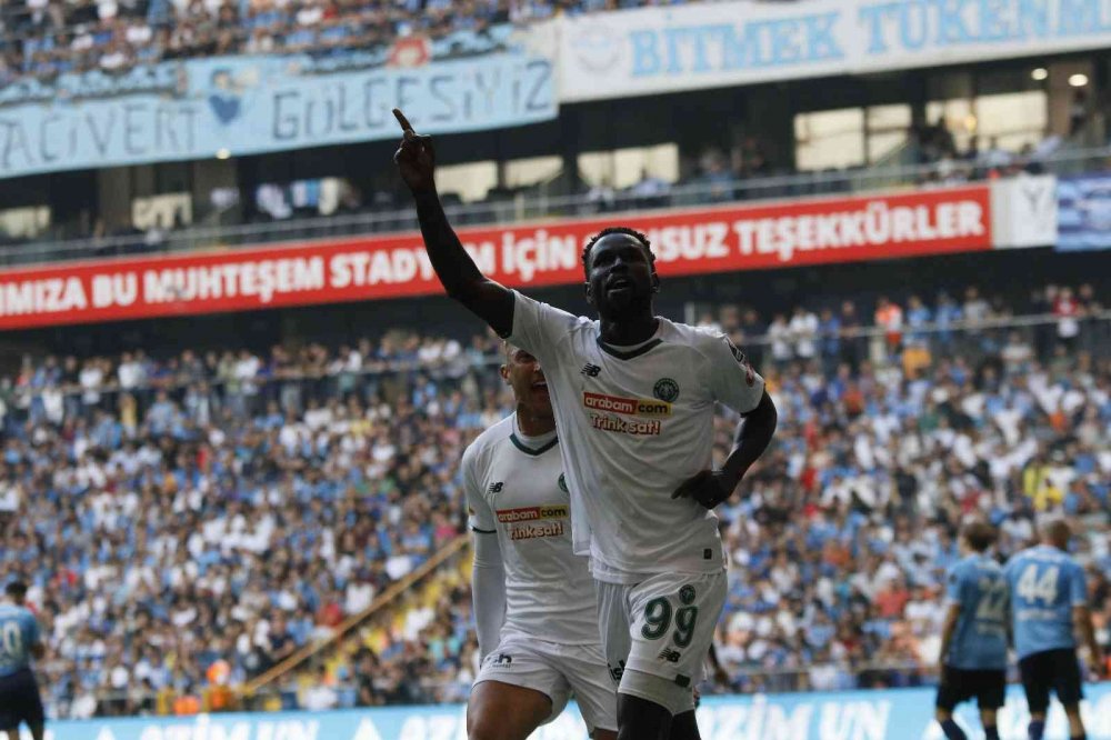 Konyaspor zorlu Adana Demirspor deplasmanından altın değerinde 1 puanla dönüyor