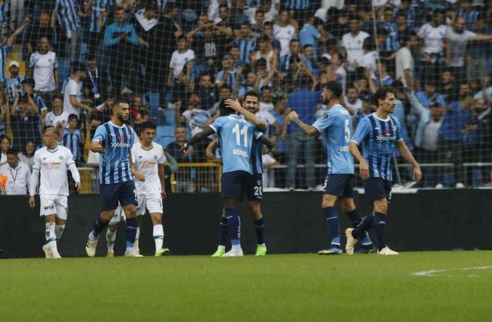 Konyaspor zorlu Adana Demirspor deplasmanından altın değerinde 1 puanla dönüyor