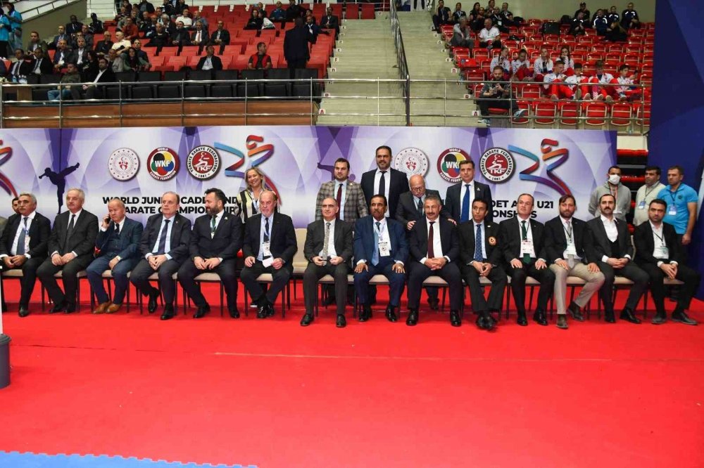 2023 Dünya Spor Başkenti Konya'da Dünya Ümit Genç U21 Karate Şampiyonası’na açılış seremonisi