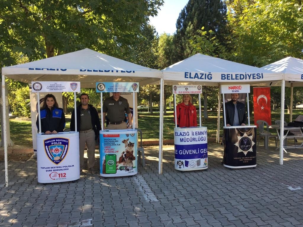 Elazığ’da polis, üniversite öğrencilerini bilgilendirdi