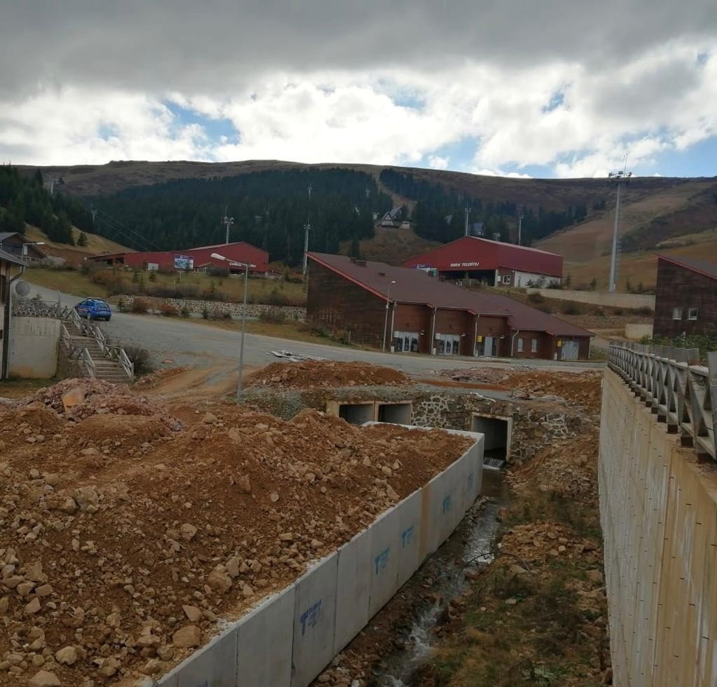 Çambaşı Doğa Tesisleri kış sezonuna hazırlanıyor