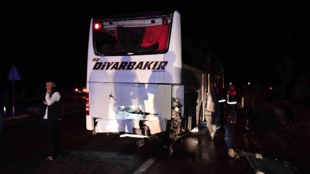 Sivas'ta yola çıkan at zincirleme kazaya neden oldu! Otomobil ve iki otobüs çarpıştı! Çok sayıda yaralı var