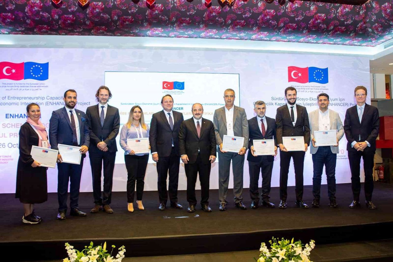 Bakan Varank’tan Kayseri Ticaret Odası’na proje ödülü