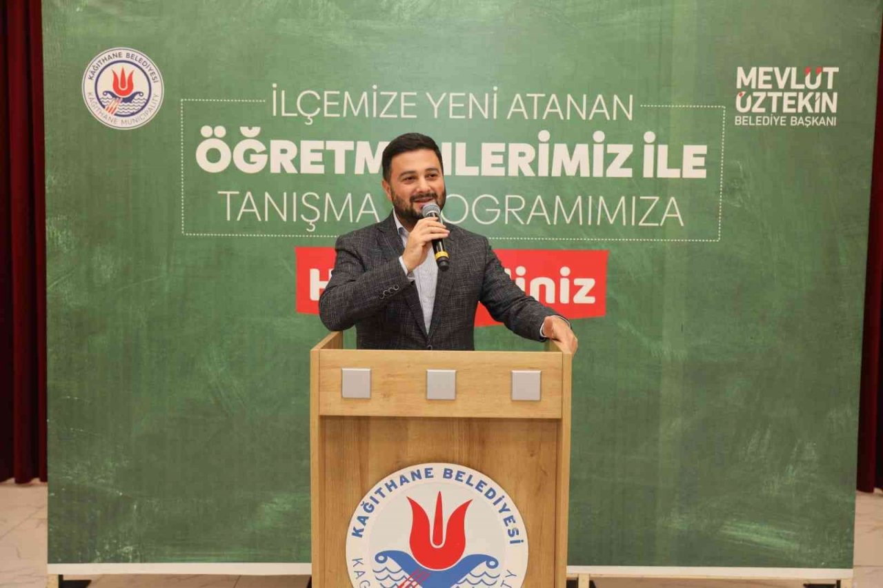 Başkan Öztekin, yeni atanan öğretmenlerle buluştu