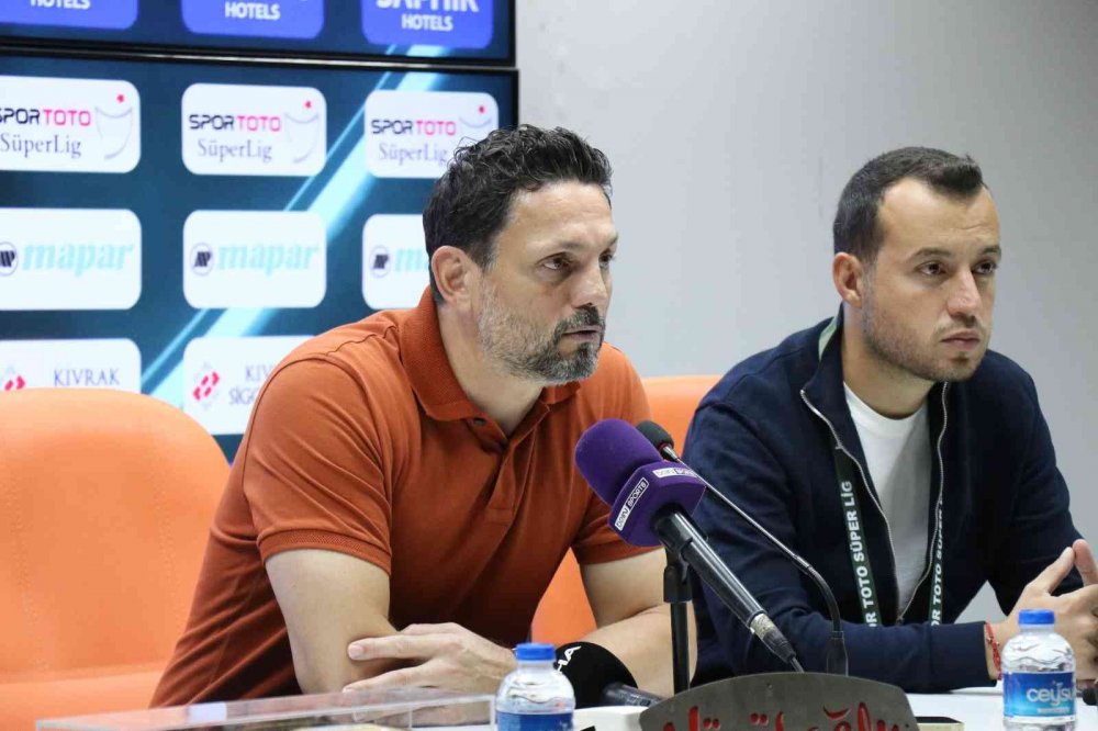 Gaziantep FK Teknik Direktörü Erol Bulut'tab Alanyaspor açıklaması: Sonucu bu olmamalıydı