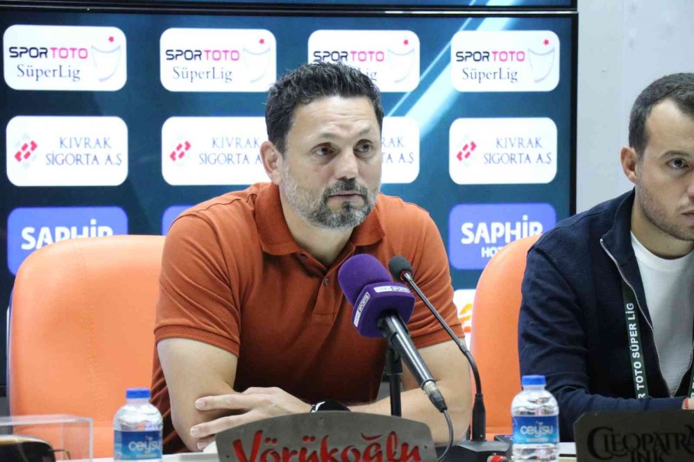 Gaziantep FK Teknik Direktörü Erol Bulut'tab Alanyaspor açıklaması: Sonucu bu olmamalıydı