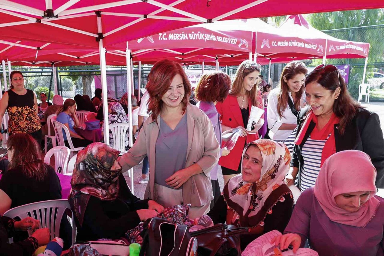 Mersin’de ’Evimiz Atölye’ projesi büyüyerek devam ediyor