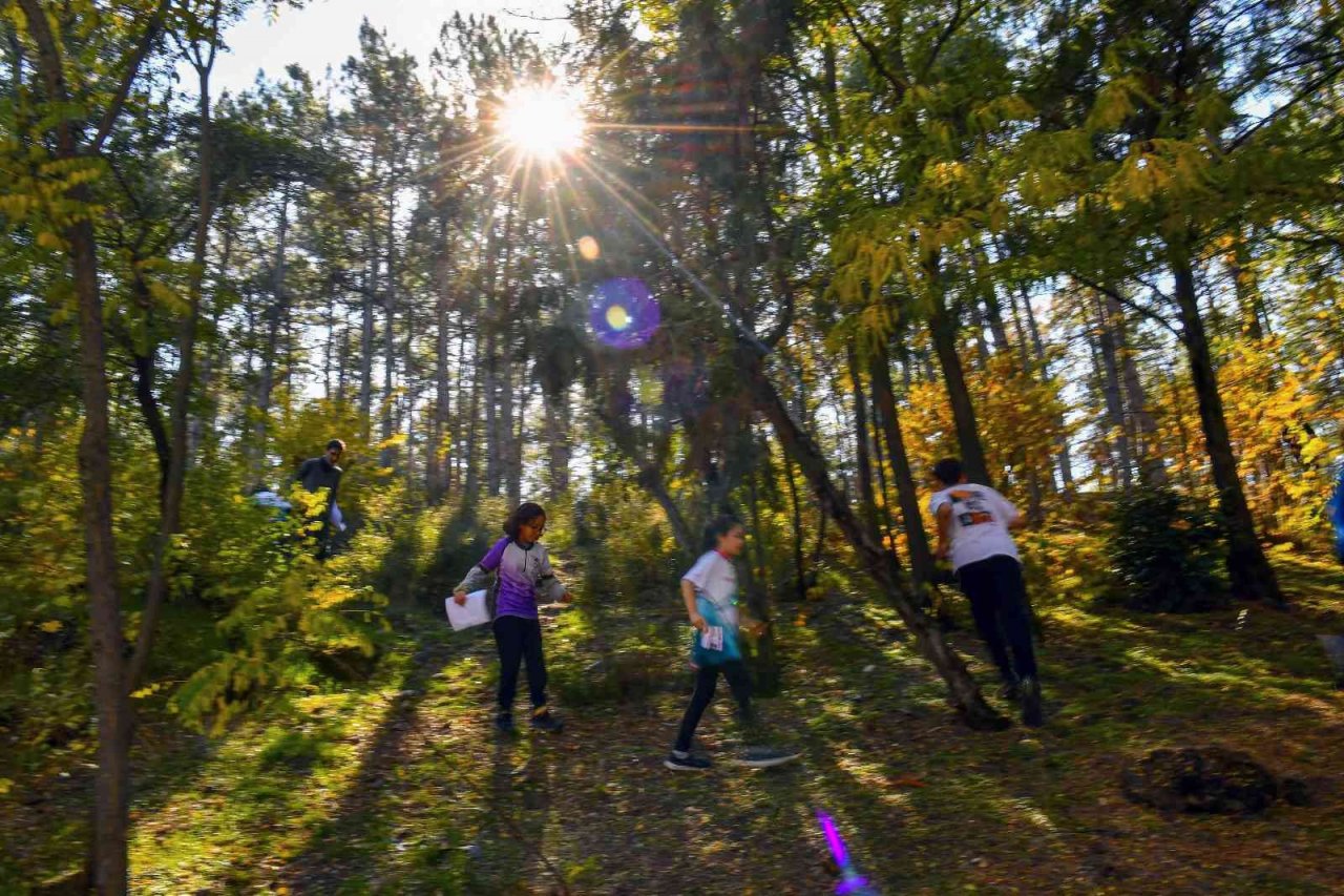 Çubuk-1 Barajı’nda oryantiring heyecanı