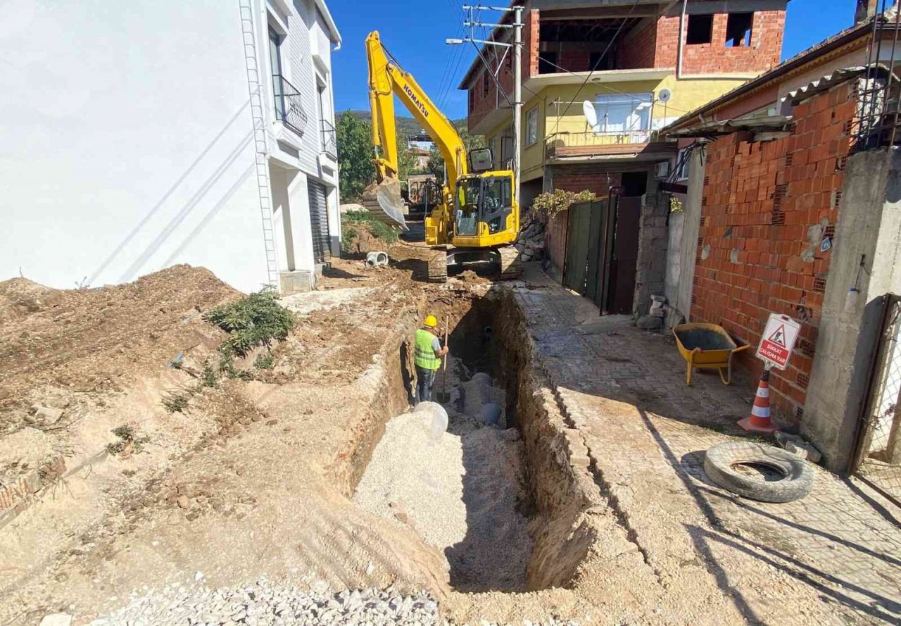 Orhangazi’de altyapı atağı