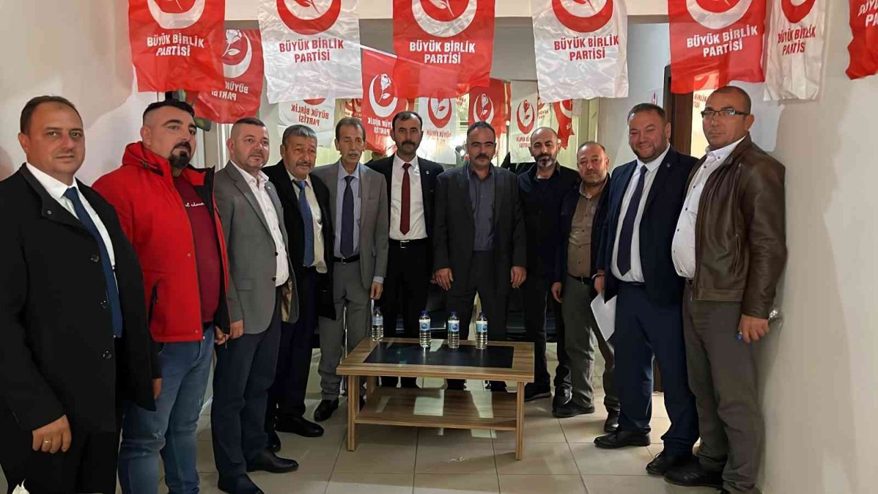 Yenice’de BBP ilçe başkanlığına Necdet Karabıyık seçildi