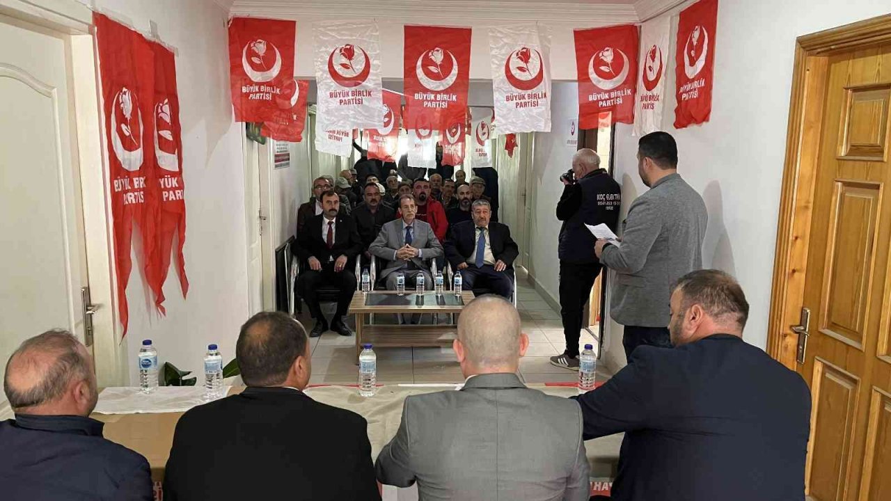 Yenice’de BBP ilçe başkanlığına Necdet Karabıyık seçildi