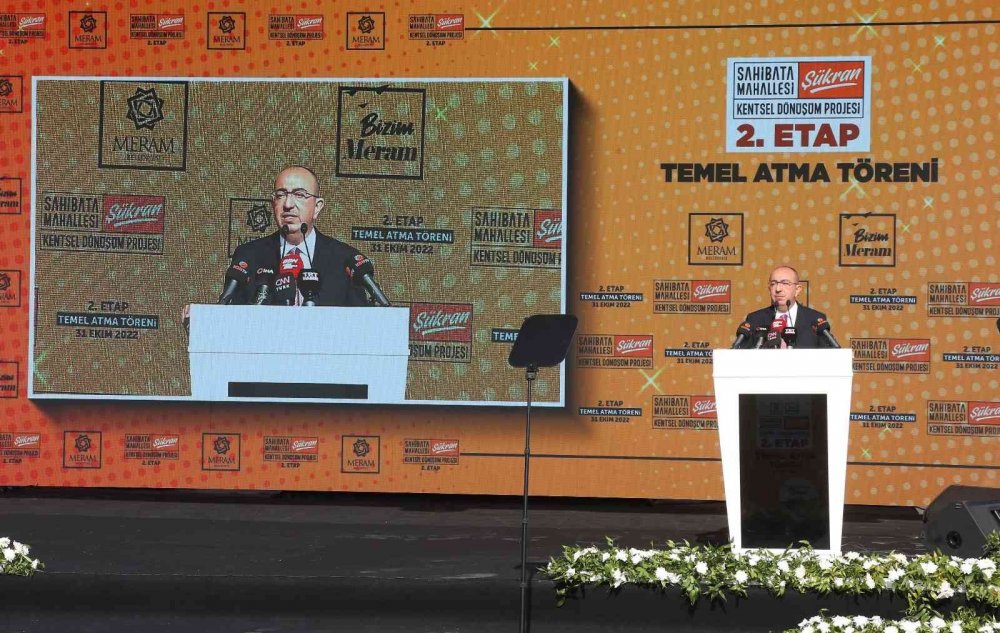 Konya'da tarihi kentsel dönüşüm! Meram Şükran’da Üst Adalar Etabı’nın temeli atıldı