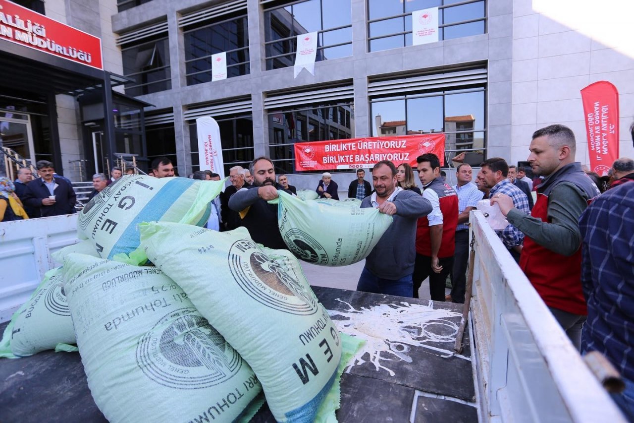 93 ton hububat tohumu temin edildi