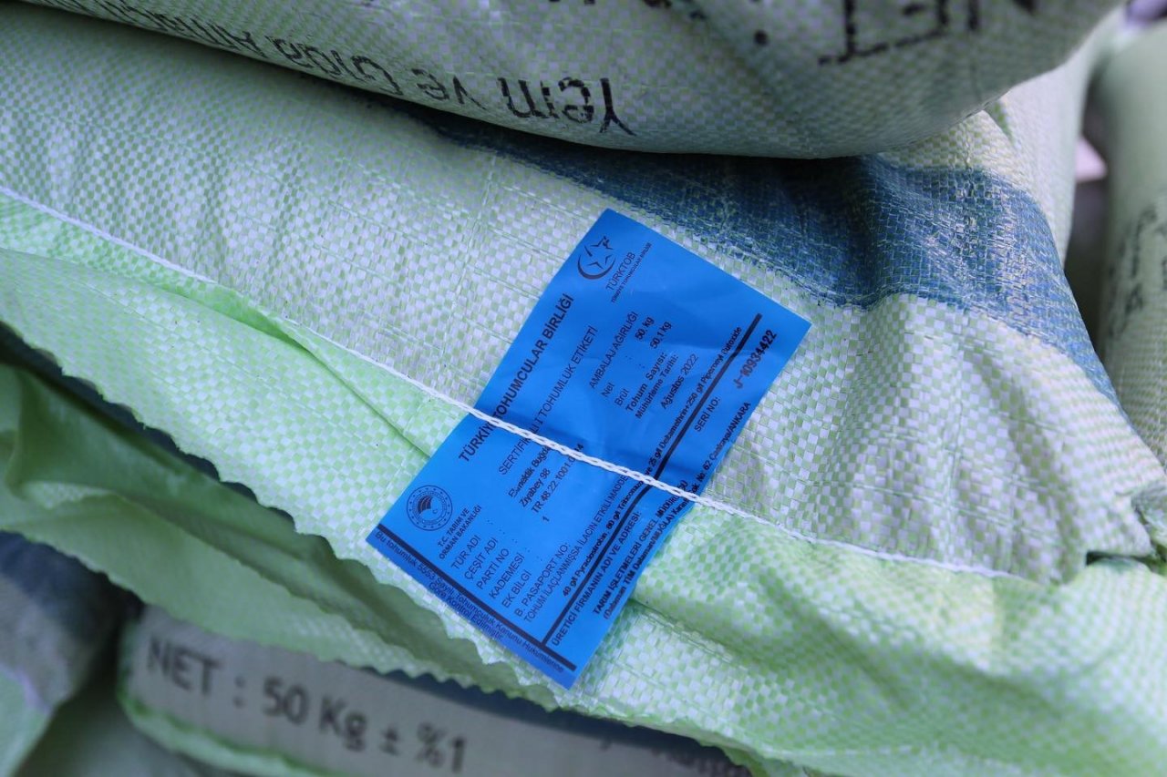 93 ton hububat tohumu temin edildi