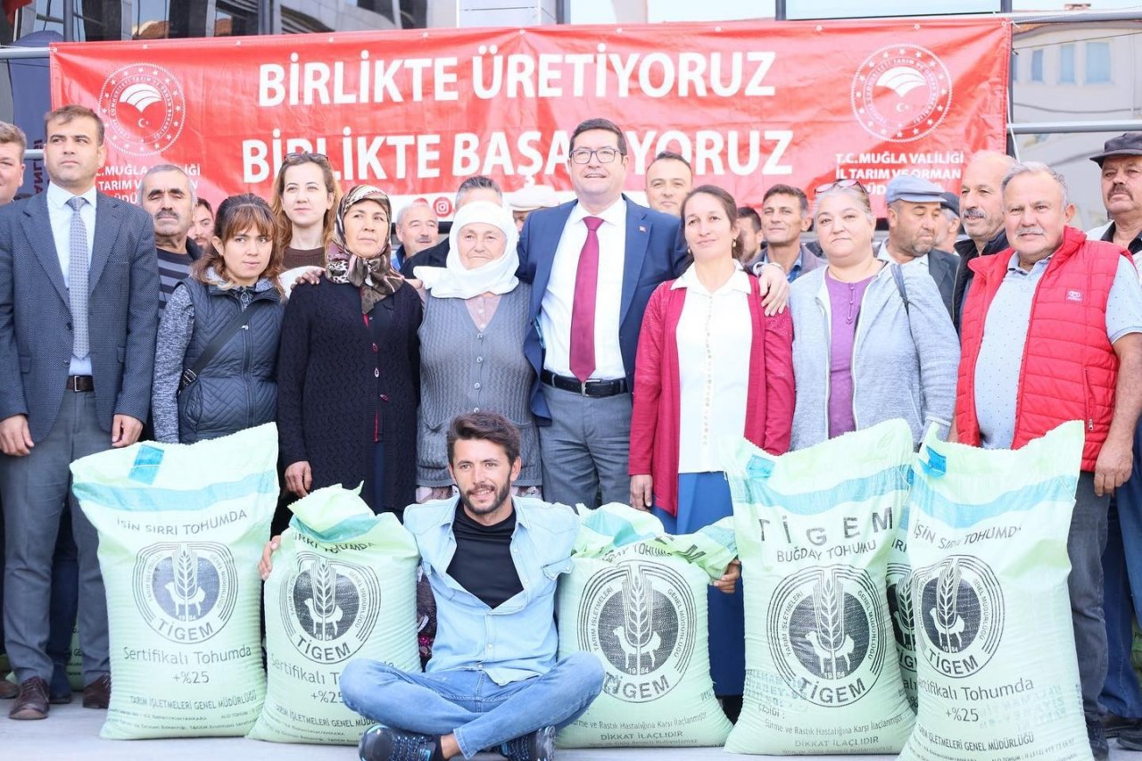 93 ton hububat tohumu temin edildi