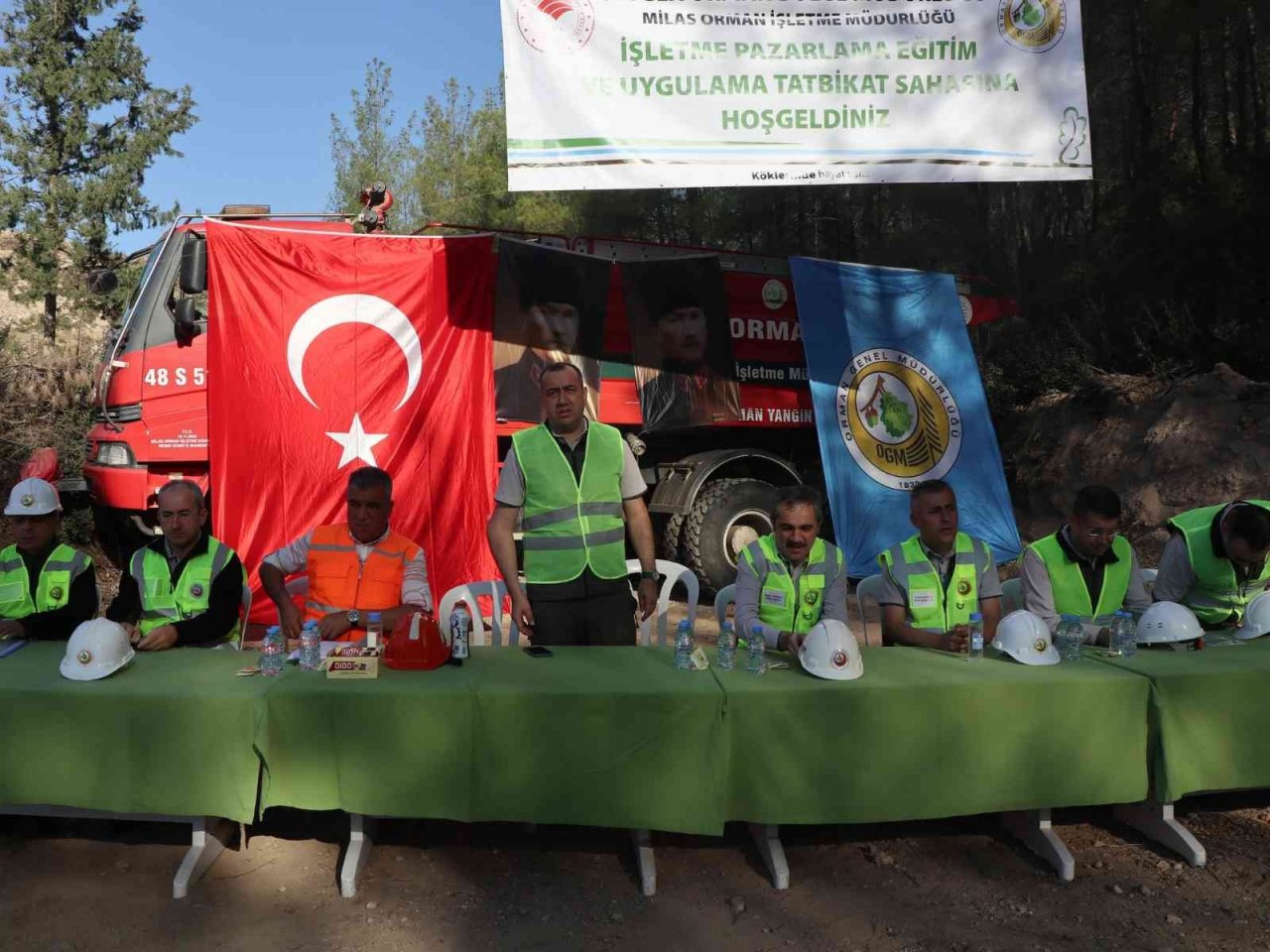 Orman İşletme Müdürlükleri üretim tatbikatı gerçekleştirdi