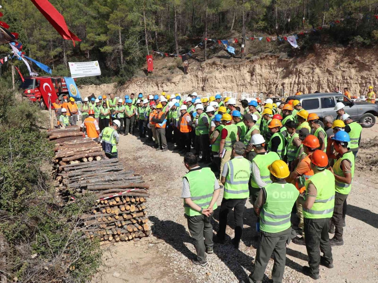 Orman İşletme Müdürlükleri üretim tatbikatı gerçekleştirdi