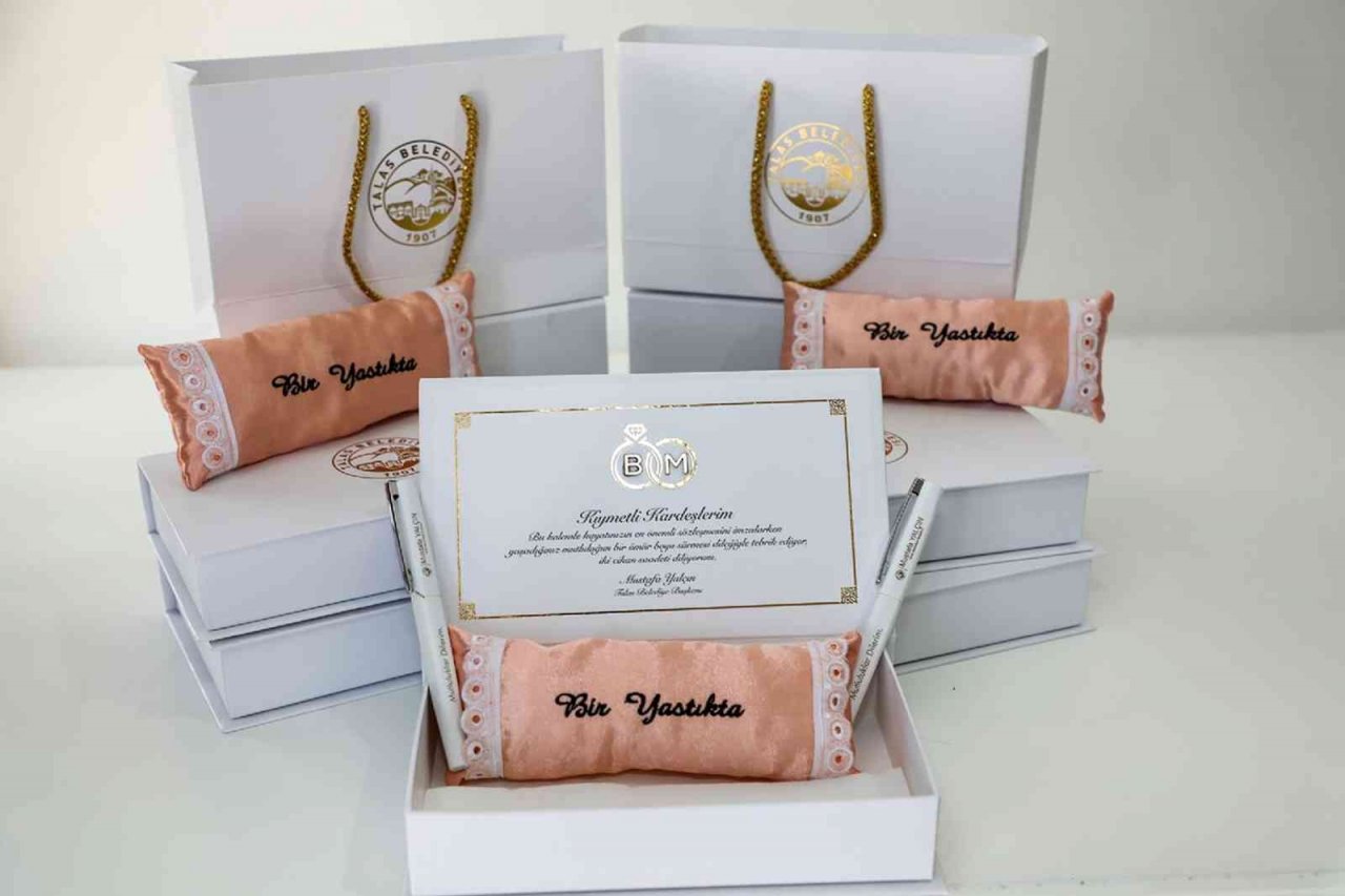 Talas’ta resmi tatiller, nikah sevincine engel değil