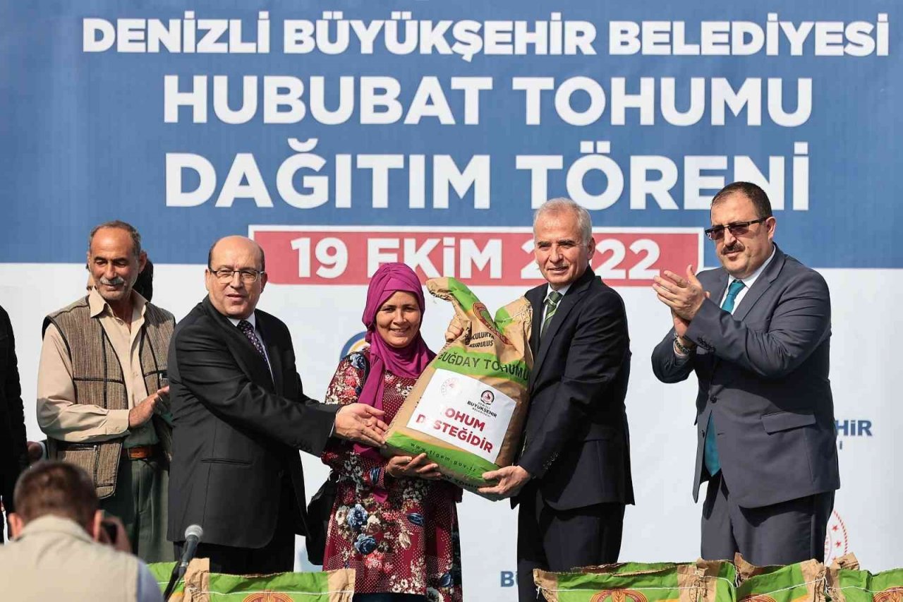Sertifikalı tohum dağıtımı tamamlandı