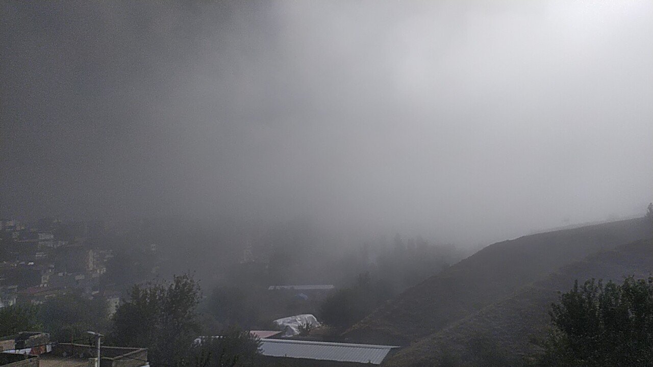 Silvan’da yoğun sis etkisi