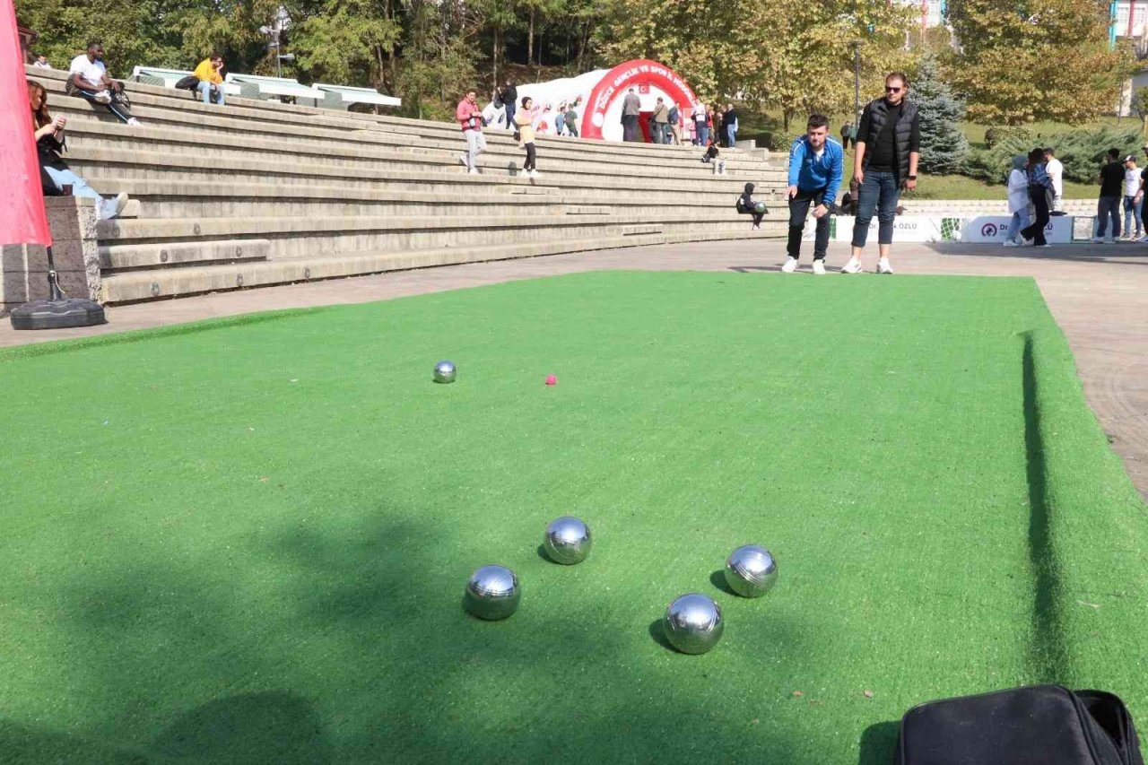 Hem spor yaptılar hem de kaynaştılar