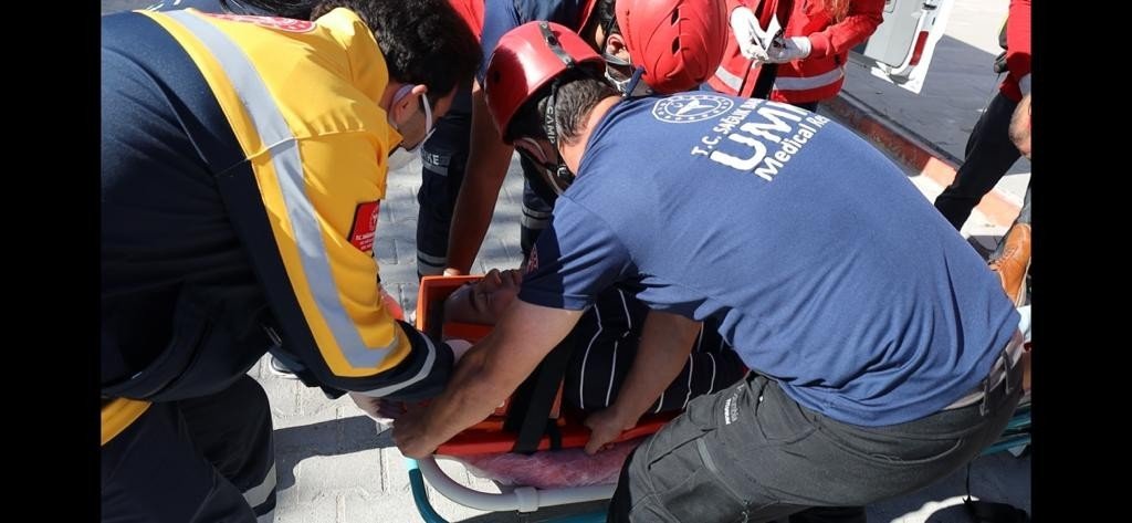 Eskişehir İl Ambulans Servisi’nde deprem tatbikatı düzenlendi