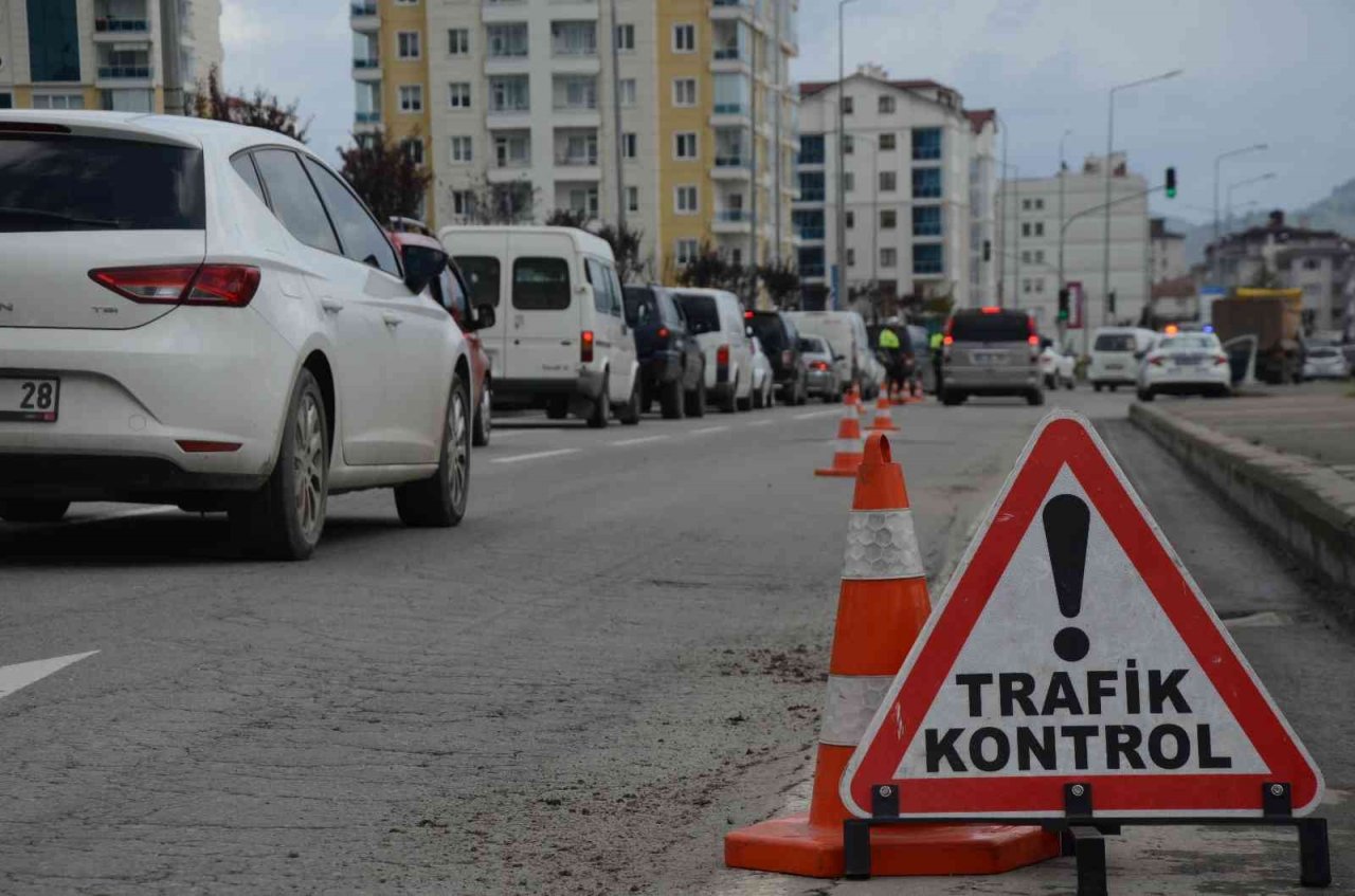 Ordu’da emniyetten kurallara uymayan sürücülere sıkı denetim