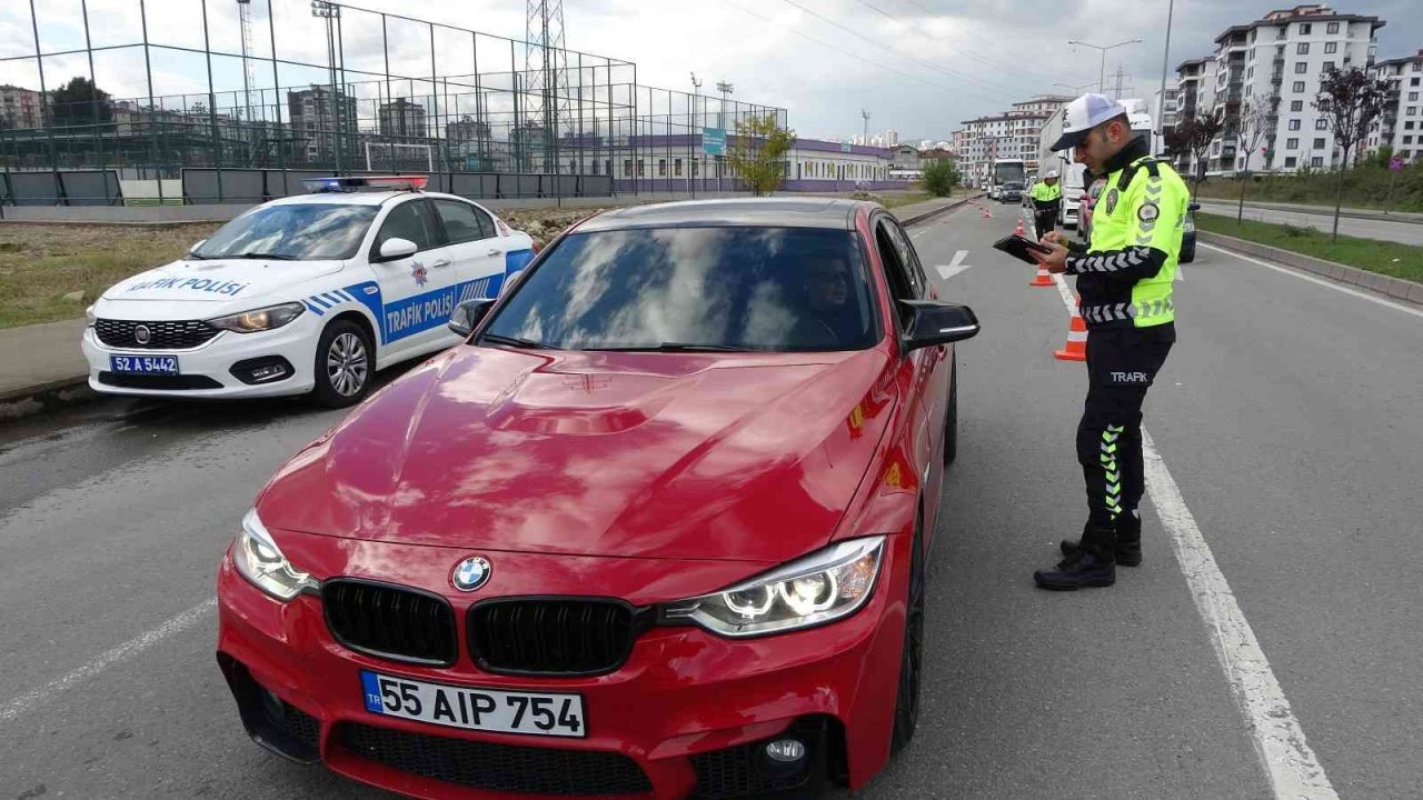 Ordu’da emniyetten kurallara uymayan sürücülere sıkı denetim