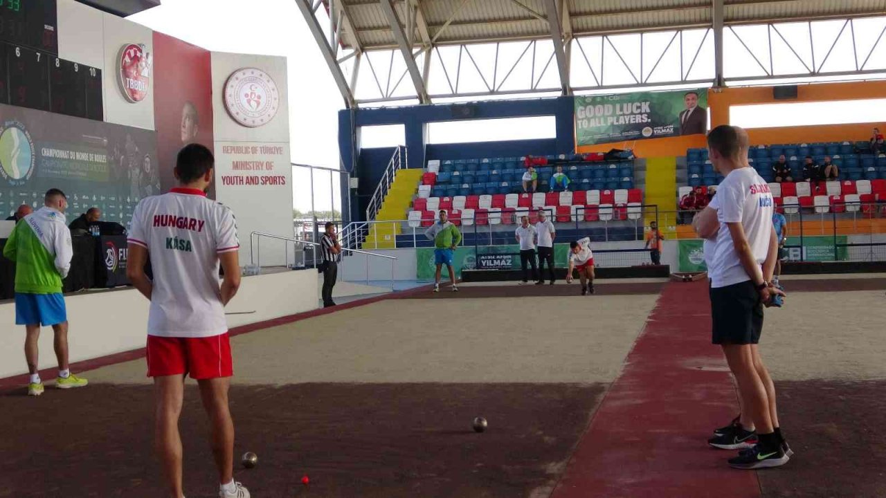 Dünya Tekler-Karışık Çiftler Bocce Şampiyonaları, Mersin’de başladı
