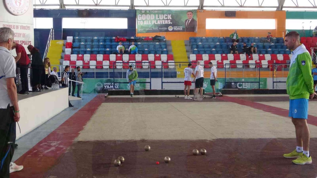 Dünya Tekler-Karışık Çiftler Bocce Şampiyonaları, Mersin’de başladı