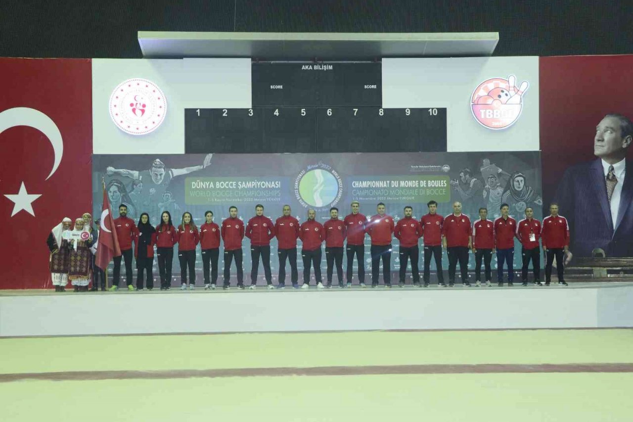 Dünya Tekler-Karışık Çiftler Bocce Şampiyonaları başladı