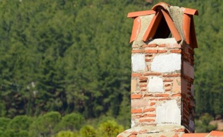 Muğla bacaları şekli sayesinde tütmeyi engelliyor