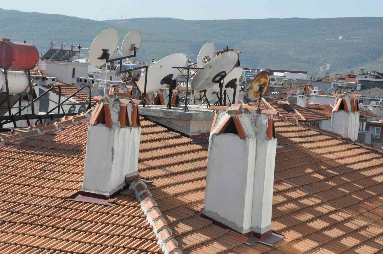 Muğla bacaları şekli sayesinde tütmeyi engelliyor