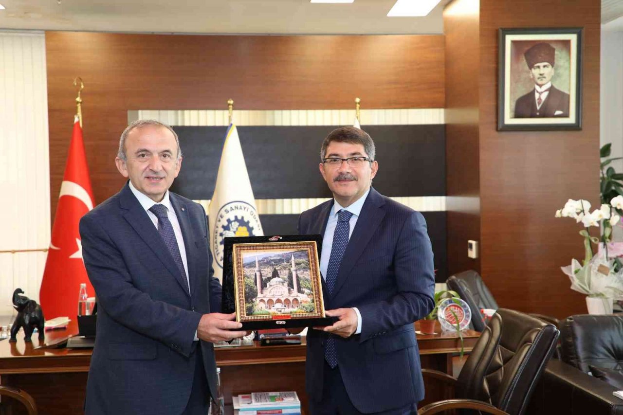 Başkan Çelik’ten Manisa TSO’nun yeni yönetimine tebrik