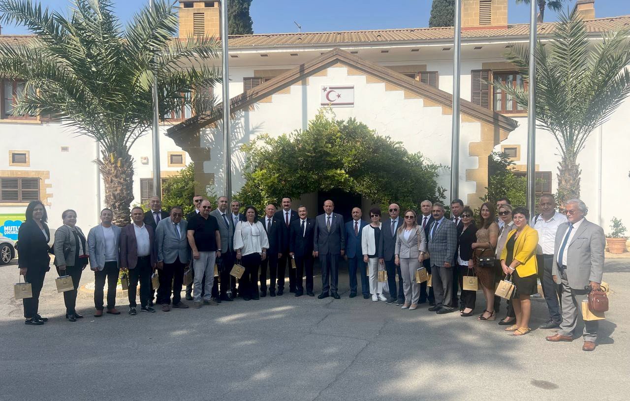Tepebaşı heyetinin Kıbrıs ziyareti
