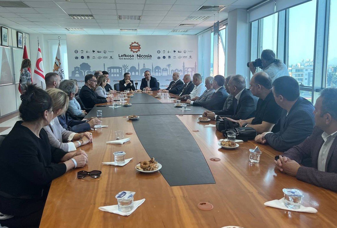 Tepebaşı heyetinin Kıbrıs ziyareti