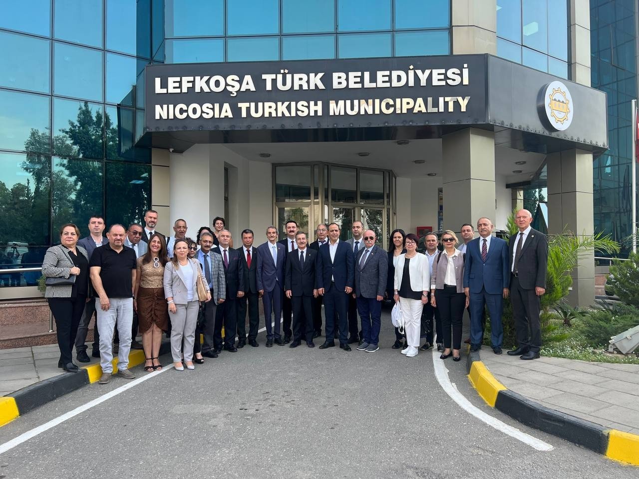 Tepebaşı heyetinin Kıbrıs ziyareti