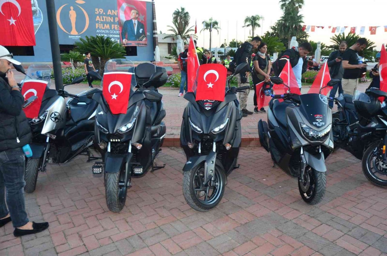 Motosikletlerin kontakları Havva Nur için çalıştı