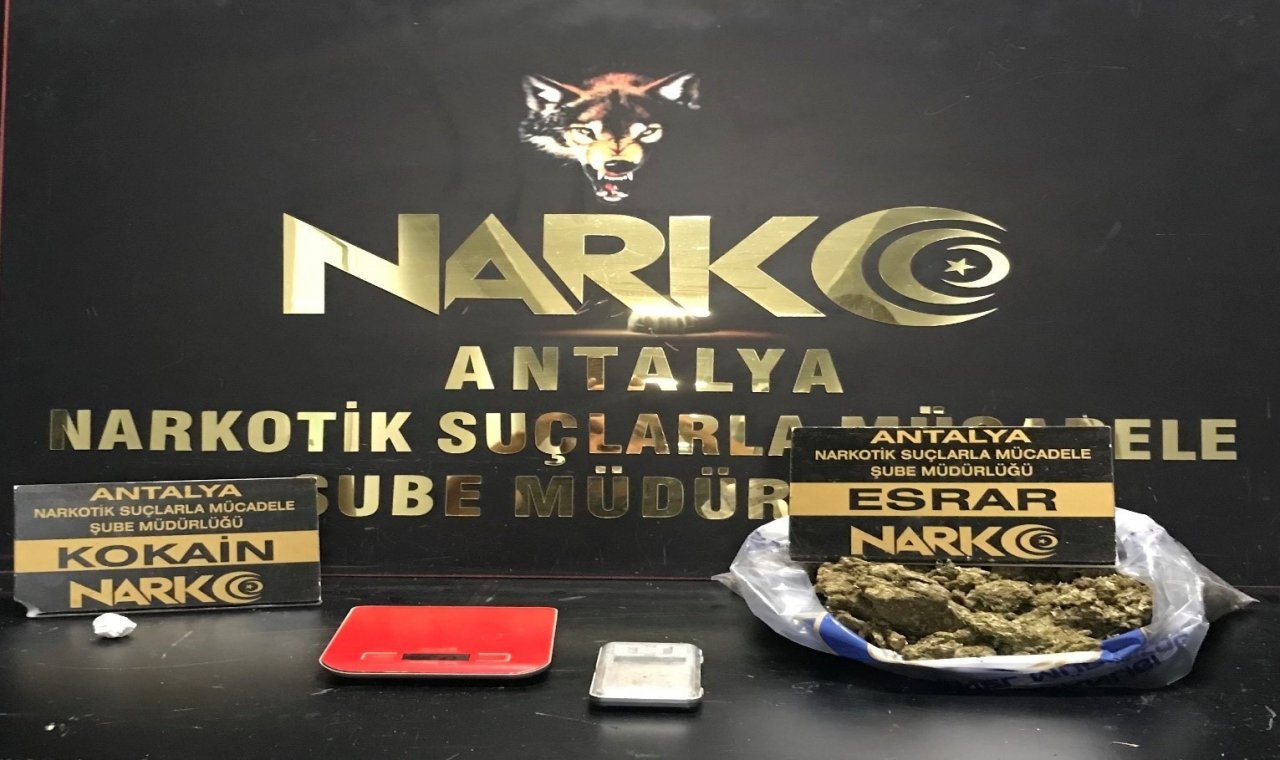 Antalya’da uyuşturucu operasyonlarında 327 şahsa işlem yapıldı