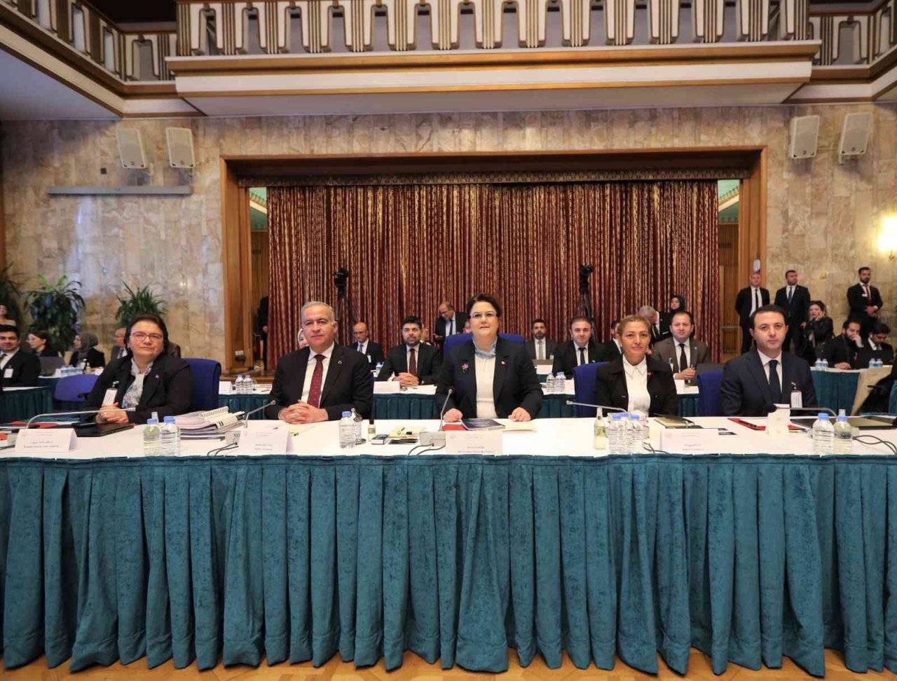 TBMM Plan ve Bütçe Komisyonunda Aile ve Sosyal Hizmetler Bakanlığı bütçesi görüşülüyor