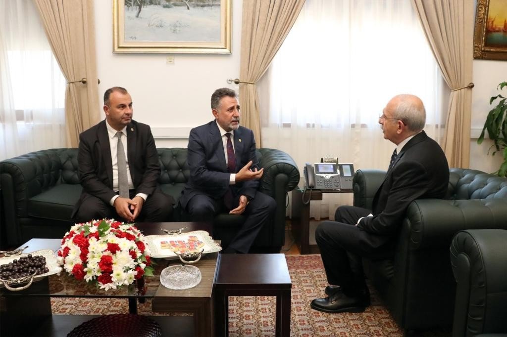 Başkan Sandal’dan Kılıçdaroğlu’na ziyaret