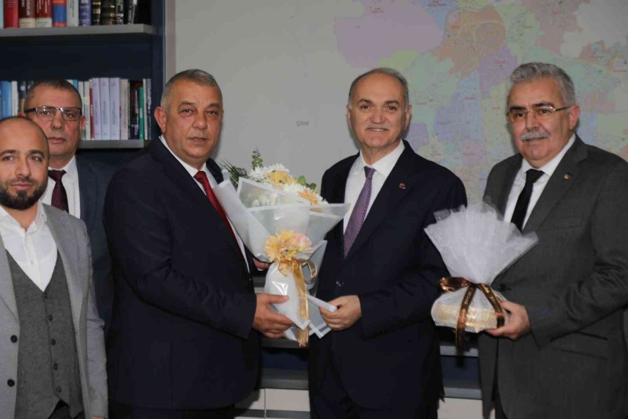 Başkan Özlü, TSO yönetimini ağırladı