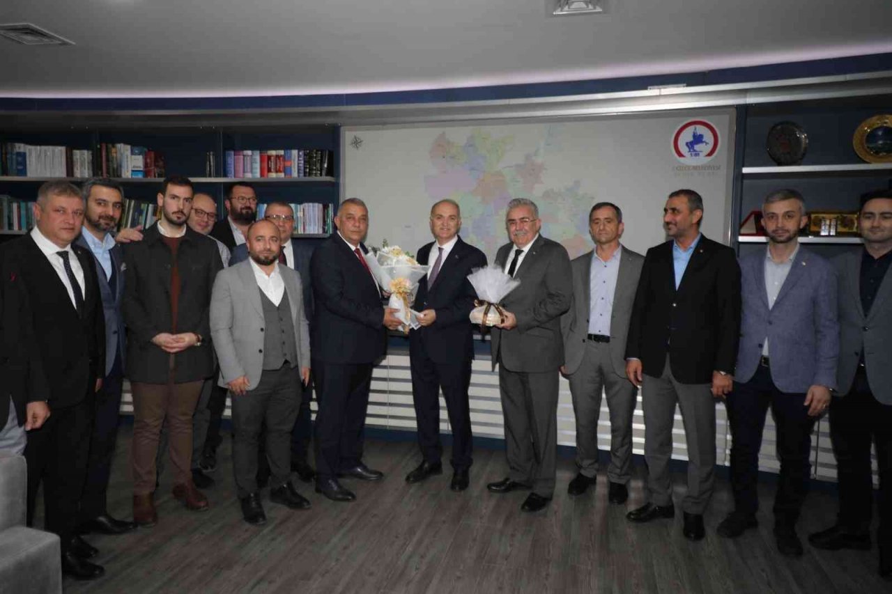 Başkan Özlü, TSO yönetimini ağırladı