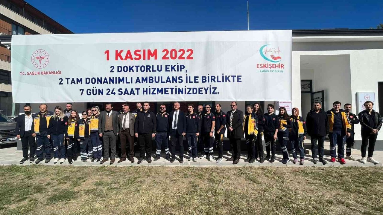 Eskişehir İl Ambulans Servisi büyümeye devam ediyor
