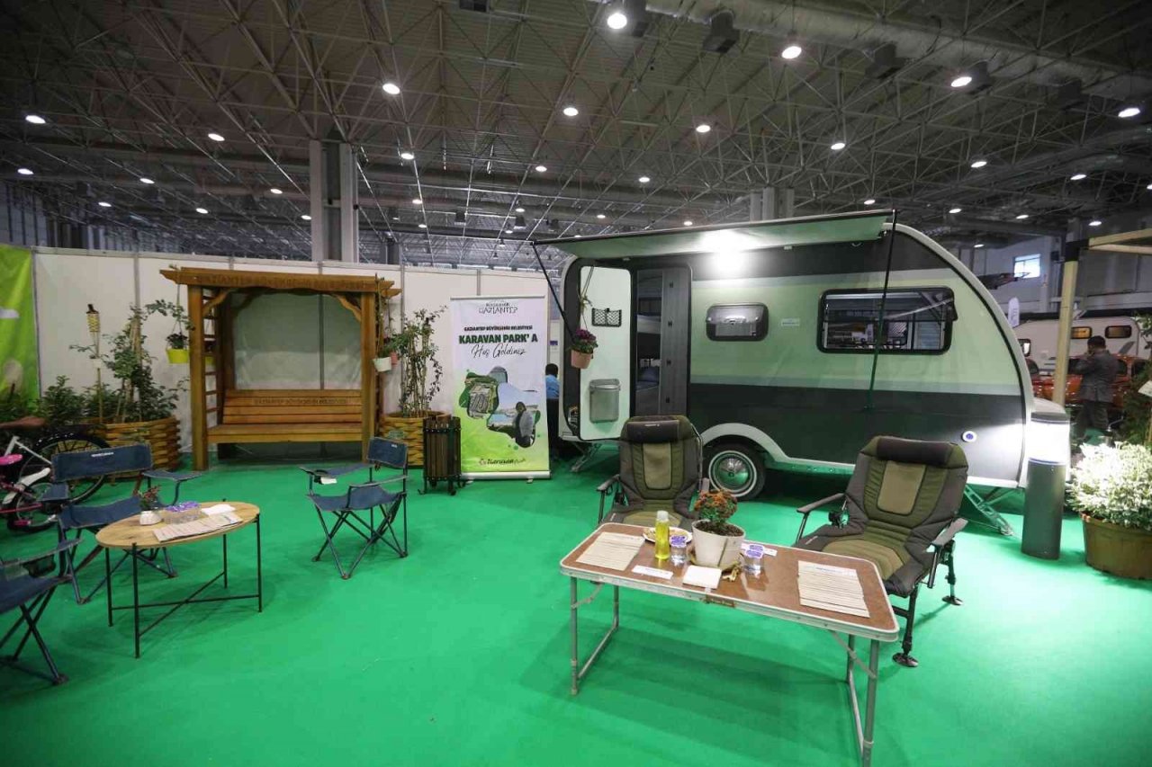 Kamp ve doğa tutkunları Gaziantep’te buluştu