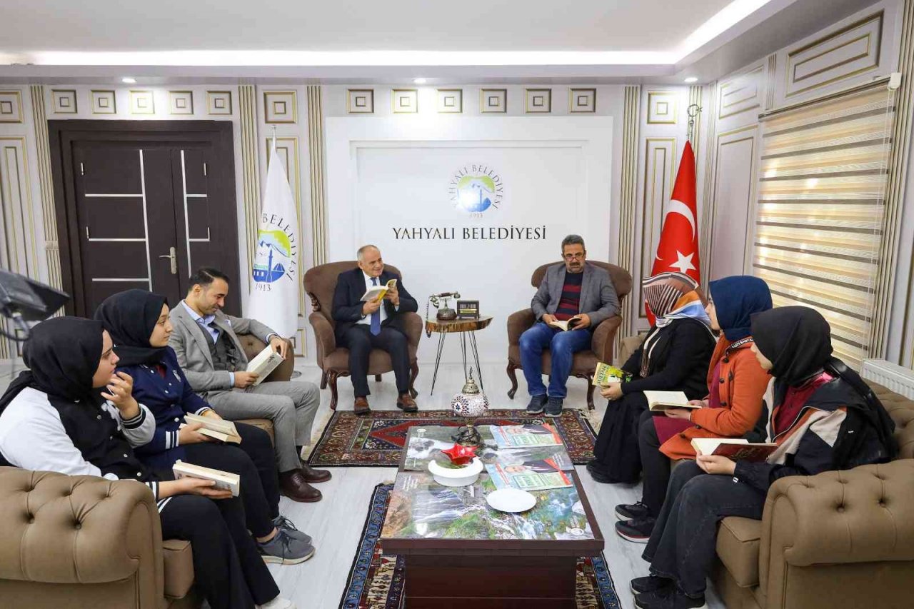 Yahyalı’da okuma projesine yoğun ilgi