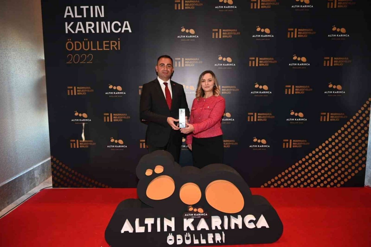 Biga Belediyesi, Altın Karınca ödülü kazandı